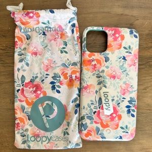 iPhone 11 Max Pro Loopy Case peonies 🌸